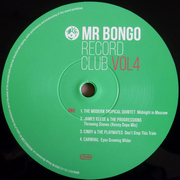 Various ~ Mr Bongo Record Club Volume Four (Vinyl) - Djungel & Jazz