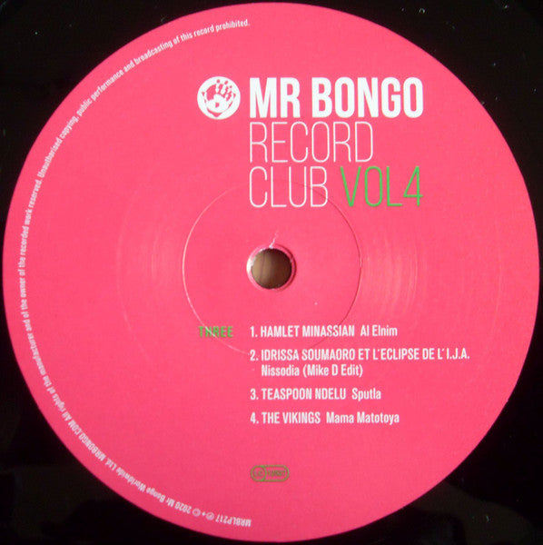 Various ~ Mr Bongo Record Club Volume Four (Vinyl) - Djungel & Jazz