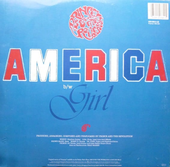 Prince And The Revolution ~ America (Vinyl) - Djungel & Jazz