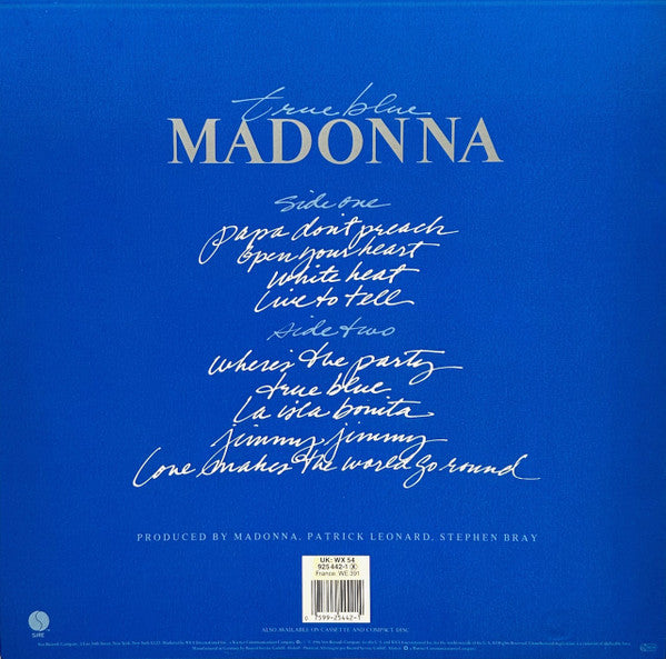Madonna ~ True Blue (Vinyl) - Djungel & Jazz