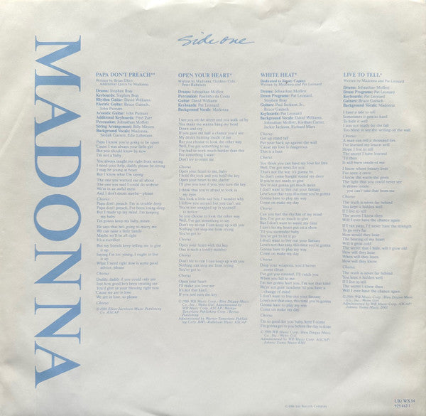 Madonna ~ True Blue (Vinyl) - Djungel & Jazz