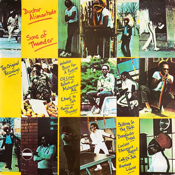 Dr. Alimantado ~ Sons Of Thunder (Vinyl) - Djungel & Jazz