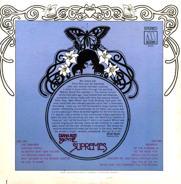 Diana Ross & The Supremes ~ Let The Sunshine In (Vinyl) - Djungel & Jazz