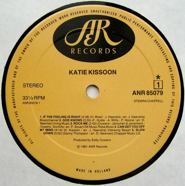 Katie Kissoon ~ Katie Kissoon (Vinyl) - Djungel & Jazz