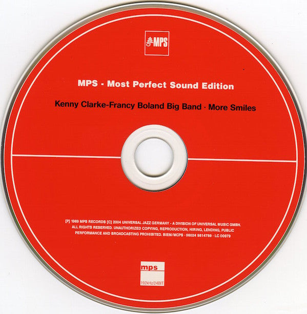 Kenny Clarke-Francy Boland Big Band ~ More Smiles (Vinyl) - Djungel & Jazz