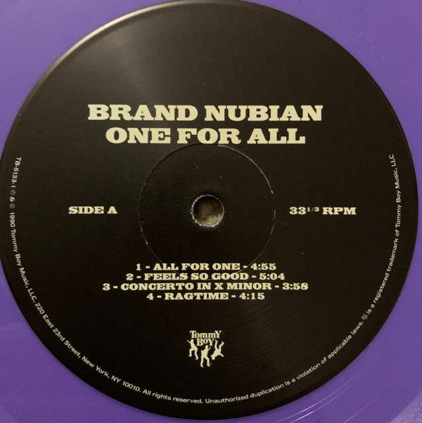 Brand Nubian ~ One For All (Vinyl) - Djungel & Jazz