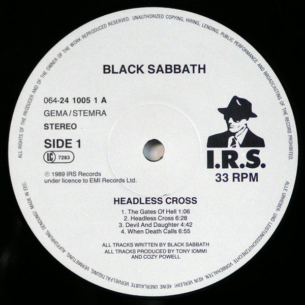 Black Sabbath ~ Headless Cross (Vinyl) - Djungel & Jazz