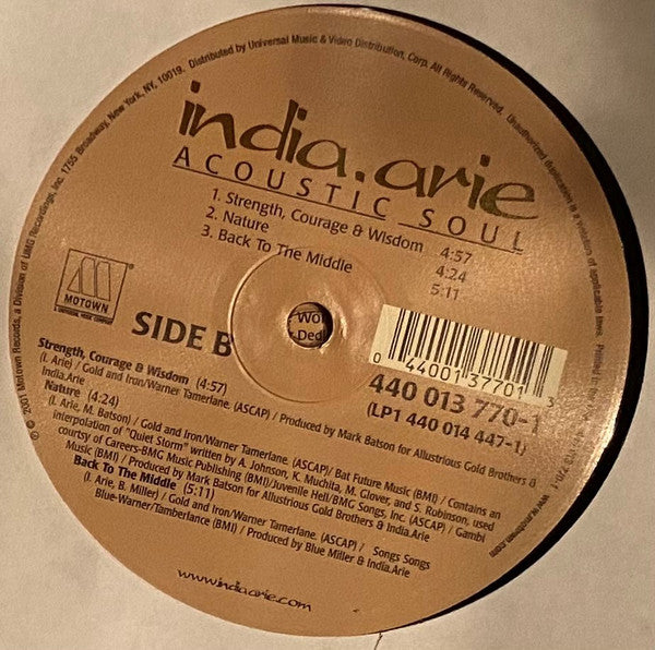 India.Arie ~ Acoustic Soul (Vinyl) - Djungel & Jazz