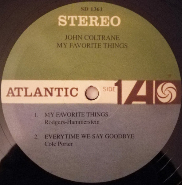 John Coltrane ~ My Favorite Things (Vinyl) - Djungel & Jazz