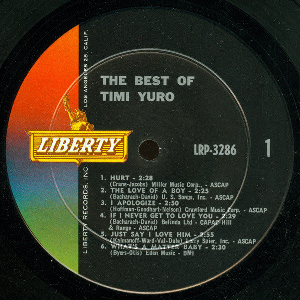 Timi Yuro ~ The Best Of Timi Yuro (Vinyl) - Djungel & Jazz
