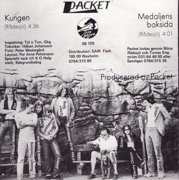 Packet ~ Kungen / Medaljens Baksida (Vinyl) - Djungel & Jazz