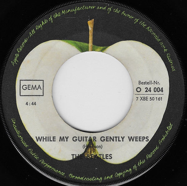 The Beatles ~ Ob-La-Di, Ob-La-Da / While My Guitar Gently Weeps (Vinyl) - Djungel & Jazz