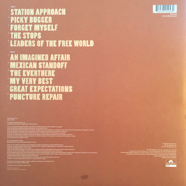 Elbow ~ Leaders Of The Free World (Vinyl) - Djungel & Jazz