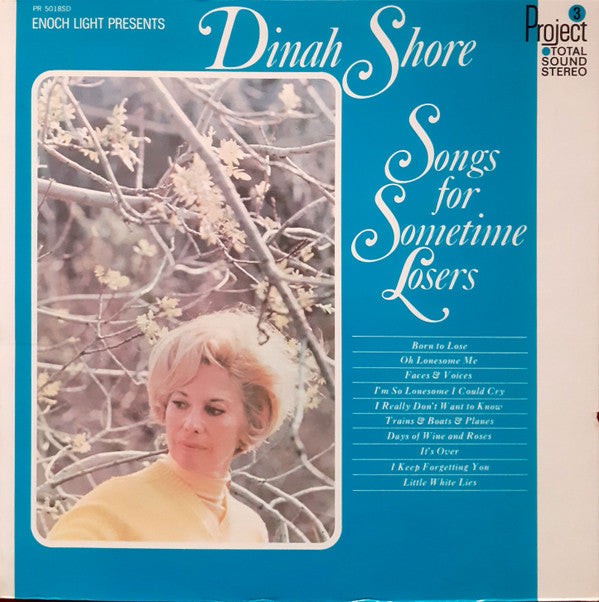 Dinah Shore ~ Songs For Sometime Losers (Vinyl) - Djungel & Jazz