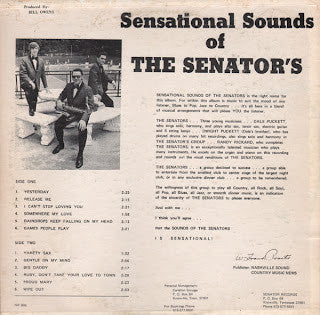The Senator's ~ Sensational Sounds Of The Senator's (Vinyl) - Djungel & Jazz