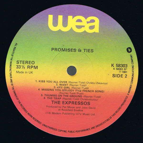 Expressos ~ Promises And Ties (Vinyl) - Djungel & Jazz