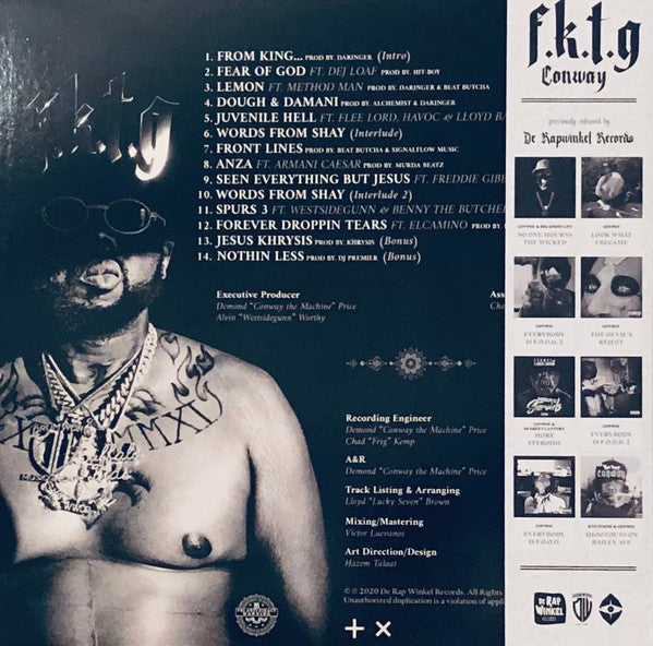 Conway The Machine : From King To A God (LP, Album, Ltd, Num, Mar)