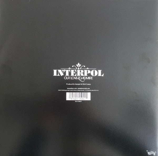 Interpol ~ Our Love To Admire (Vinyl) - Djungel & Jazz