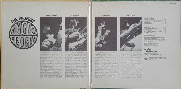 The Paupers ~ Magic People (Vinyl) - Djungel & Jazz