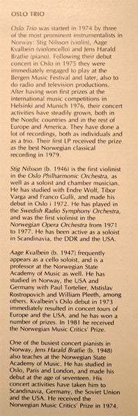 Dmitri Shostakovich, Oslo Trio ~ Piano Trios Op. 8 & Op. 67 / Three Fantastic Dances Op. 5 (Vinyl) - Djungel & Jazz