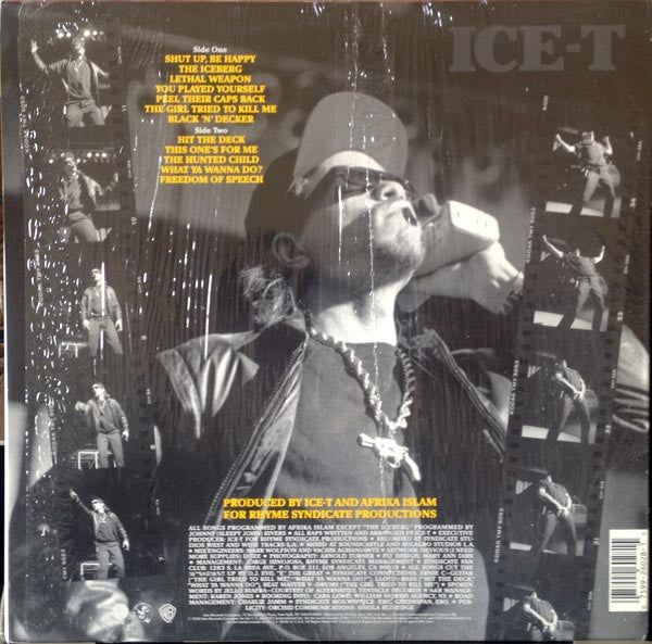 Ice-T ~ The Iceberg (Freedom Of Speech... Just Watch What You Say) (Vinyl) - Djungel & Jazz