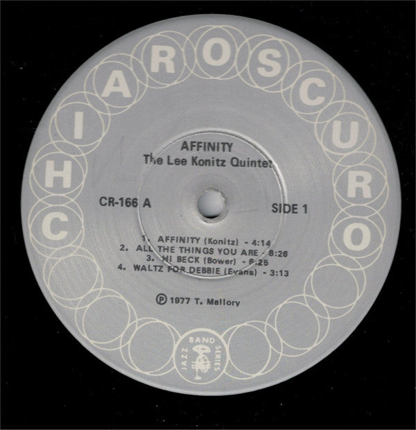 The Lee Konitz Quintet* : Affinity (LP, Album)