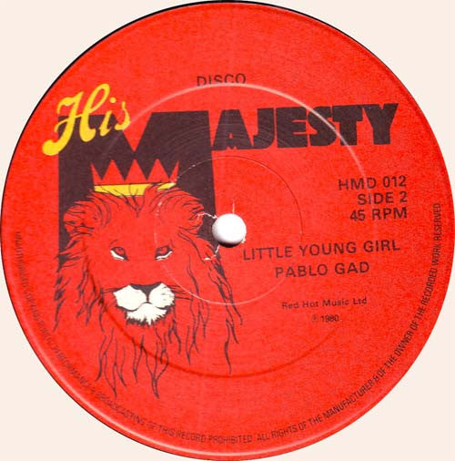 Pablo Gad : Oh Jah (12", Red)