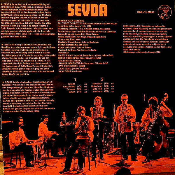 Maffy Falay / Sevda ~ Maffy Falay / Sevda (Vinyl) - Djungel & Jazz