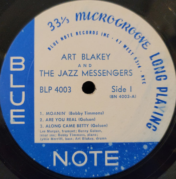 Art Blakey & The Jazz Messengers ~ Art Blakey And The Jazz Messengers (Vinyl) - Djungel & Jazz
