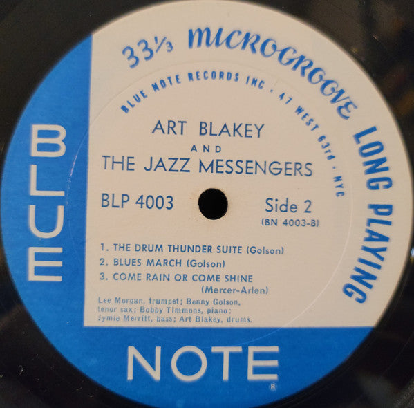 Art Blakey & The Jazz Messengers ~ Art Blakey And The Jazz Messengers (Vinyl) - Djungel & Jazz