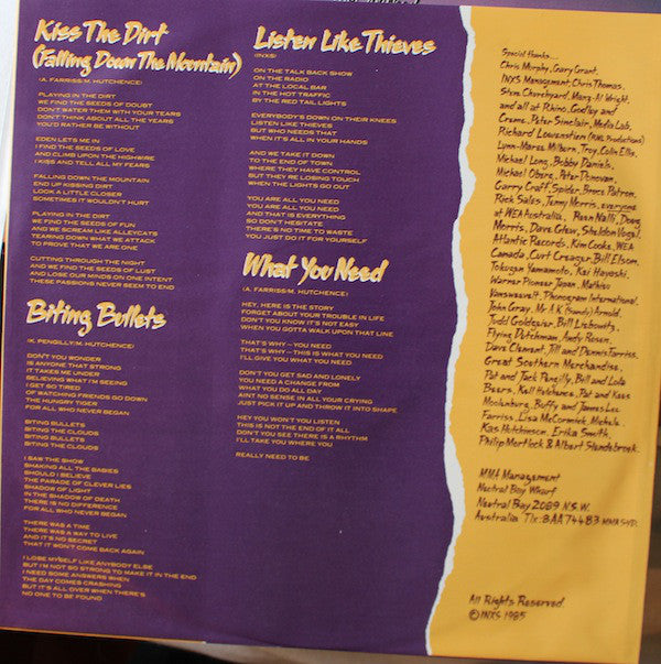 INXS ~ Listen Like Thieves (Vinyl) - Djungel & Jazz