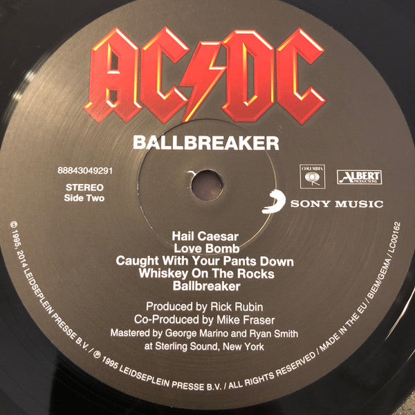 AC/DC ~ Ballbreaker (Vinyl) - Djungel & Jazz