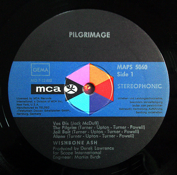 Wishbone Ash ~ Pilgrimage (Vinyl) - Djungel & Jazz