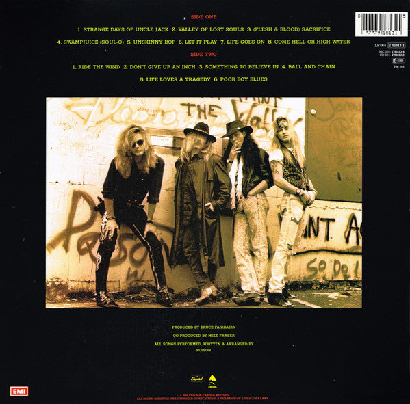 Poison ~ Flesh & Blood (Vinyl) - Djungel & Jazz