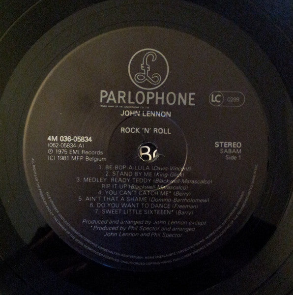 John Lennon ~ Rock 'N' Roll (Vinyl) - Djungel & Jazz