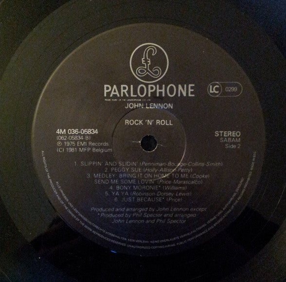 John Lennon ~ Rock 'N' Roll (Vinyl) - Djungel & Jazz