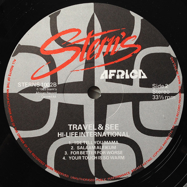 Hi-Life International : Travel & See (LP, Album)