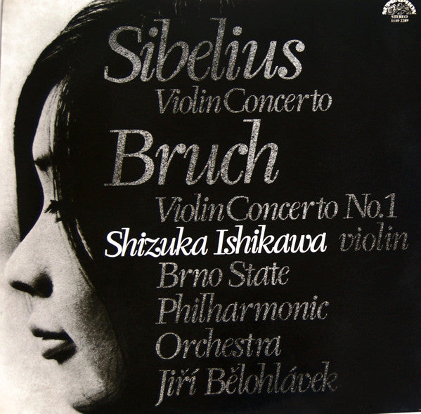 Shizuka Ishikawa - Jiří Bělohlávek, Max Bruch, Jean Sibelius, Brno State Philharmonic Orchestra ~ Sibelius - Violin Concerto / Bruch - Violin Concerto No. 1 (Vinyl) - Djungel & Jazz