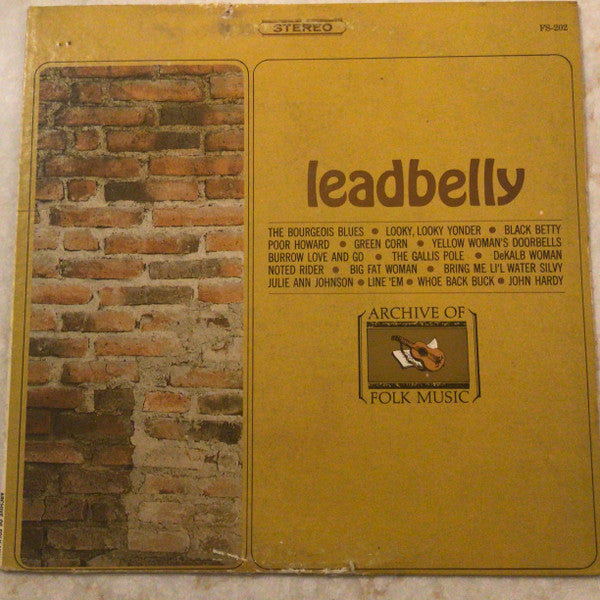 Leadbelly ~ Leadbelly (Vinyl) - Djungel & Jazz