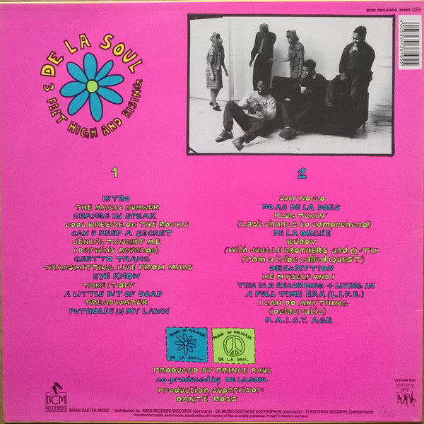 De La Soul ~ 3 Feet High And Rising (Vinyl) - Djungel & Jazz