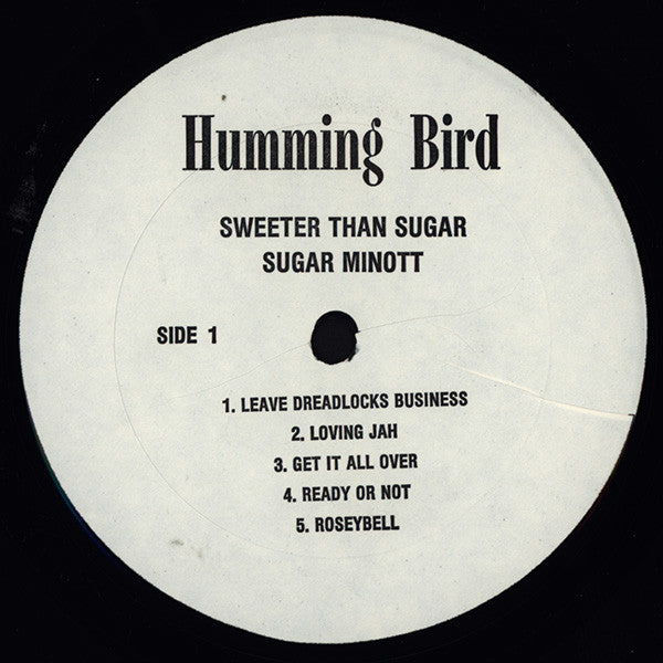 Sugar Minott : Sweeter Than Sugar (LP, Album)
