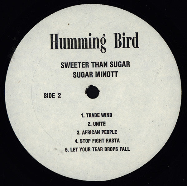 Sugar Minott : Sweeter Than Sugar (LP, Album)