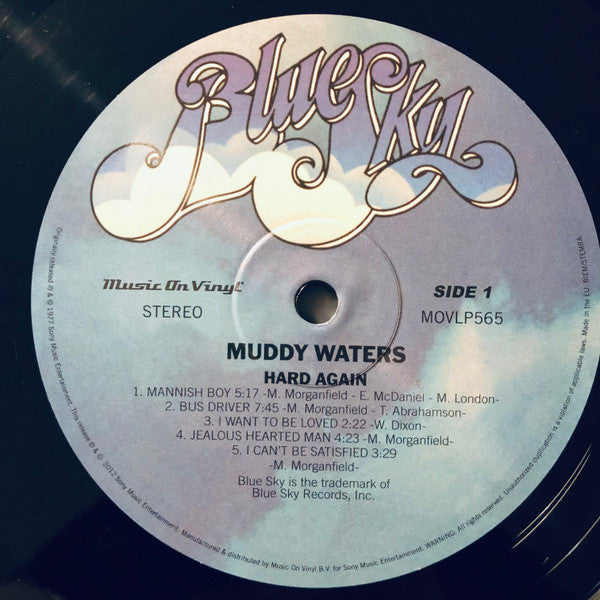Muddy Waters ~ Hard Again (Vinyl) - Djungel & Jazz