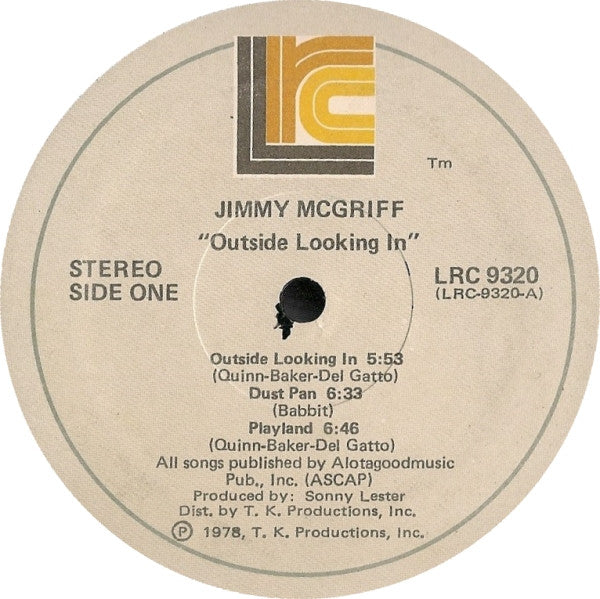 Jimmy McGriff ~ Outside Looking In (Vinyl) - Djungel & Jazz