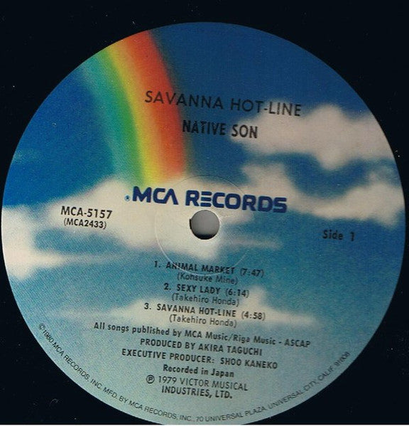 Native Son ~ Savanna Hot-Line (Vinyl) - Djungel & Jazz