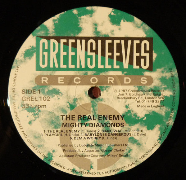 The Mighty Diamonds : The Real Enemy (LP, Album)