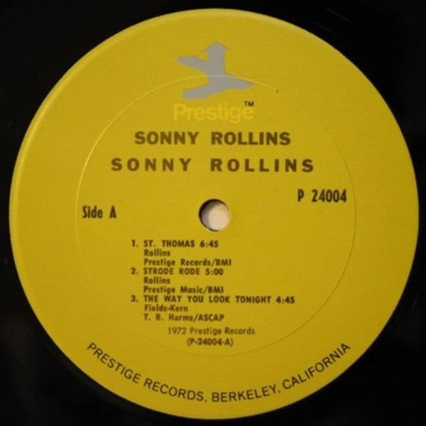 Sonny Rollins ~ Sonny Rollins (Vinyl) - Djungel & Jazz