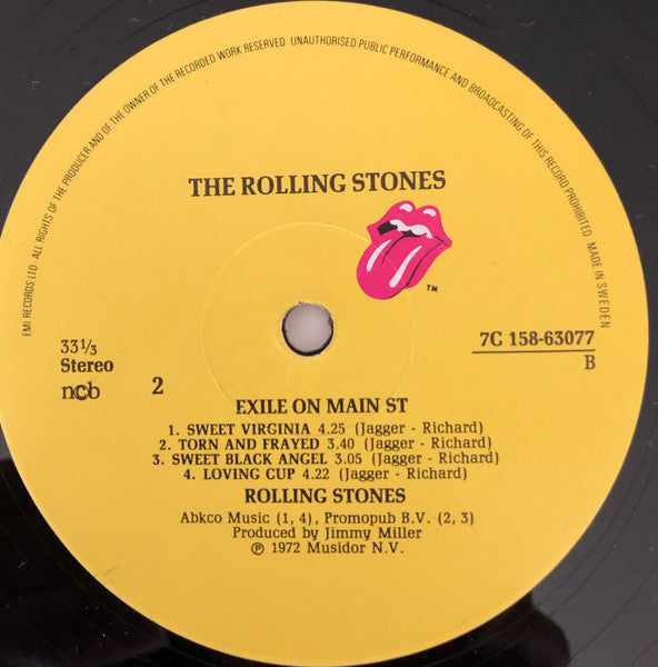 The Rolling Stones ~ Exile On Main St (Vinyl) - Djungel & Jazz