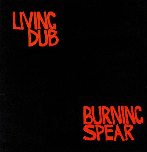 Burning Spear : Living Dub (LP, Album)