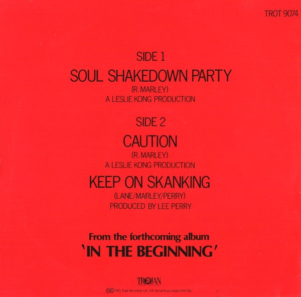Bob Marley & The Wailers : Soul Shakedown Party (12")